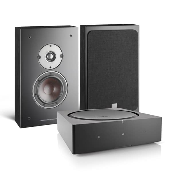 Sonos Amp + DALI OBERON ON-WALL Stereoanläggning